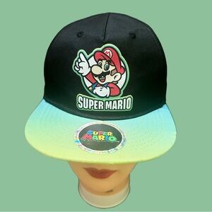 Nintendo Kids Cap - Black and Green